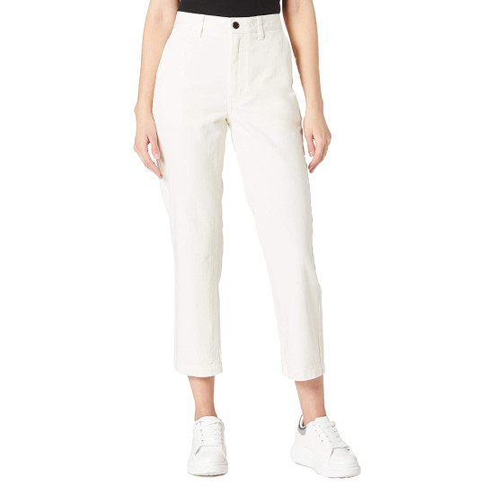 Superdry Γυναικείο παντελόνι Cropped Straight Trousers